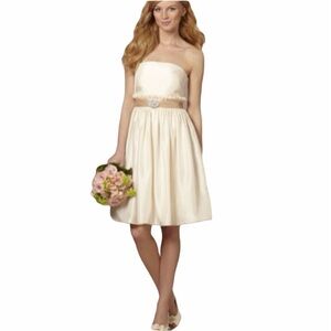 The Limited Ivory Strapless Wedding Party Graduation Dress Size 8